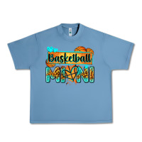 Pebble Blue basketball mini with leopard Urban Heavy Tee - Zillion Design Studio