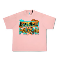 Salmon basketball mini with leopard Urban Heavy Tee - Zillion Design Studio