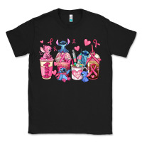 Black breast cancer stitch coffee cups Classic Tee - AdoDesignShop