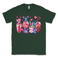 Sports Green breast cancer stitch coffee cups Classic Tee - AdoDesignShop