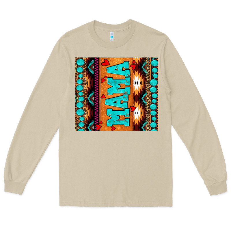 Aztec Leopard Glitter Long Sleeve Tee by AdoDesignShop | Teevron