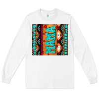 White aztec leopard glitter Long Sleeve Tee - AdoDesignShop