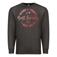 Smoke mother and daughter best friends for life Premium Sweatshirt - MaliasSmallBusiness