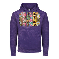 Cloud Purple Easter Brushstroke With Quail Eggs Daisy And Bunny Vintage Hoodie - RanaPortraitStore