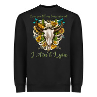 Black love you till my lungs give out i aint lying Heavyweight Sweatshirt - texasbilliewilder