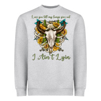 Love You Till My Lungs Give Out I Aint Lying Heavyweight Sweatshirt | Teevron