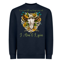 Navy love you till my lungs give out i aint lying Heavyweight Sweatshirt - texasbilliewilder