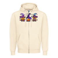 Sandshell witch gnomes Halloween Zipper Hoodie - BundleAndBundleShop