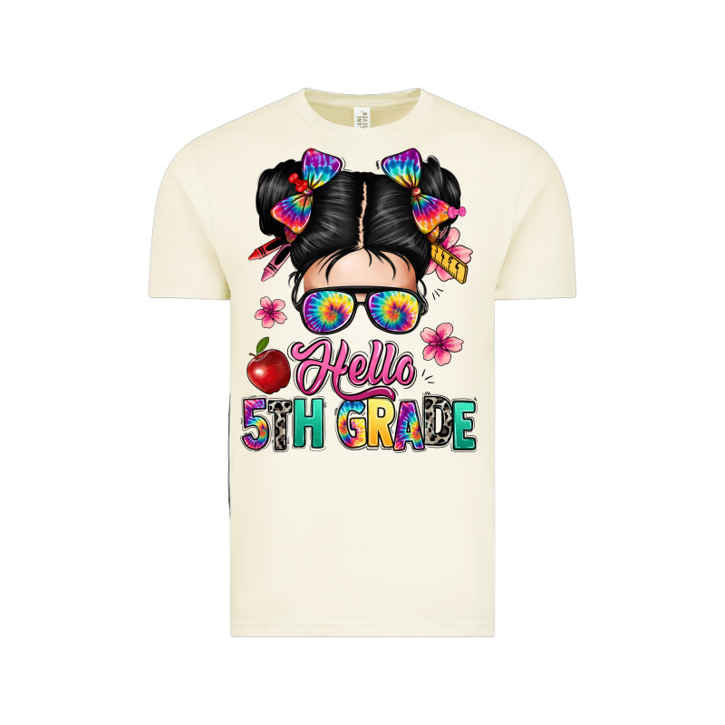 Hello Fifth Grade Vintage Tee by texasbilliewilder | Teevron