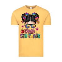 Vintage Mustard hello fifth grade Vintage Tee - texasbilliewilder