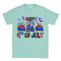 Seafoam western hello fourth of july trucks Classic Tee - FaDigitalArtStudio