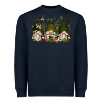 Navy hunter gnomes Heavyweight Sweatshirt - Zillion Design Studio
