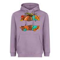 Lavender custom pumpkin name Heavyweight Hoodie - NancyCooperArtShop