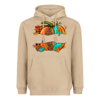 Mushroom custom pumpkin name Heavyweight Hoodie - NancyCooperArtShop