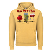 Vintage Mustard Plan for the day coffee camping wine Vintage Hoodie - texasbilliewilder