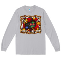 Moon Dust hockey christmas with lights and stars Long Sleeve Tee - FaDigitalArtStudio