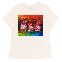 Bone valentines day gnome Ladies Tee - AdoDesignShop