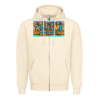Sandshell Welcome Fall Zipper Hoodie - Artiststas