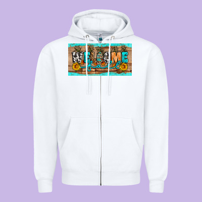 Welcome Fall Zipper Hoodie Designed By Artiststas