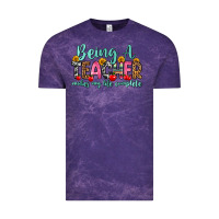 Cloud Purple being a teacher makes my life complete Vintage Tee - Zillion Design Studio