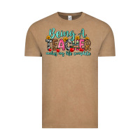 Vintage Coffee being a teacher makes my life complete Vintage Tee - Zillion Design Studio