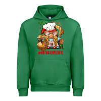 Emerald baker life gnome Urban Hoodie - BarkalooDesign