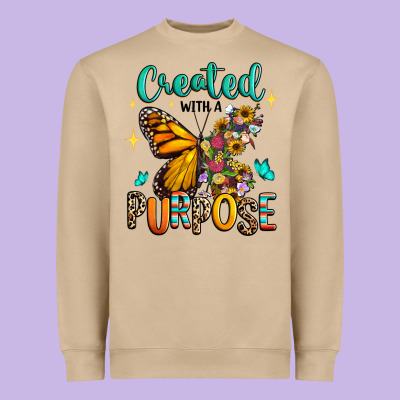 Heavyweight Sweatshirt created with a purpose