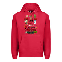 Cardinal let's bake stuff drink hot cocoa and watch christm Premium Hoodie - MaliasSmallBusiness