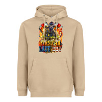 Mushroom First In last Out American Firefighter Heavyweight Hoodie - LillyAllenDesigns