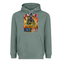 Sage First In last Out American Firefighter Heavyweight Hoodie - LillyAllenDesigns