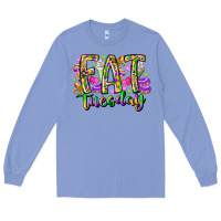 Colony Blue fat tuesday Long Sleeve Tee - RacoonDesign