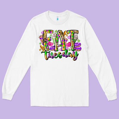 Fat Tuesday Long Sleeve Tee Designed By Racoondesign