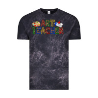 Cloud Black art teacher Vintage Tee - Zillion Design Studio