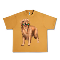 Peanut Butter golden retriever with toys Urban Heavy Tee - texasbilliewilder