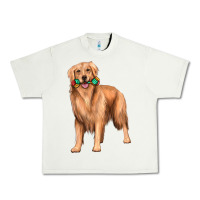 Pistachio golden retriever with toys Urban Heavy Tee - texasbilliewilder