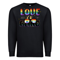 Black love is blind Premium Sweatshirt - MaliasSmallBusiness