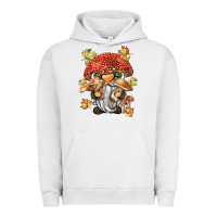 Pigment Lunar Rock mushroom gnome Urban Hoodie - BarkalooDesign