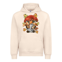 Sandshell mushroom gnome Urban Hoodie - BarkalooDesign
