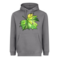 Storm green leaf Heavyweight Hoodie - BarkalooDesign