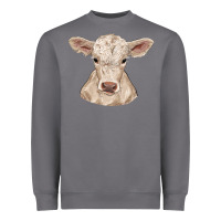 Storm charolais calf Heavyweight Sweatshirt - RanaPortraitStore