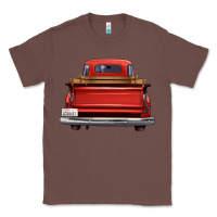 Chestnut western red truck back view Classic Tee - FaDigitalArtStudio