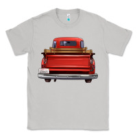 Moon Dust western red truck back view Classic Tee - FaDigitalArtStudio