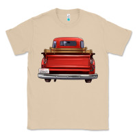 Mushroom western red truck back view Classic Tee - FaDigitalArtStudio