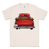 Natural western red truck back view Classic Tee - FaDigitalArtStudio