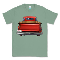 Sage western red truck back view Classic Tee - FaDigitalArtStudio