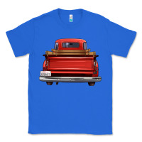 True Royal western red truck back view Classic Tee - FaDigitalArtStudio