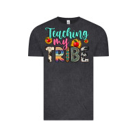 Vintage Black teaching my tribe Vintage Tee - Zillion Design Studio