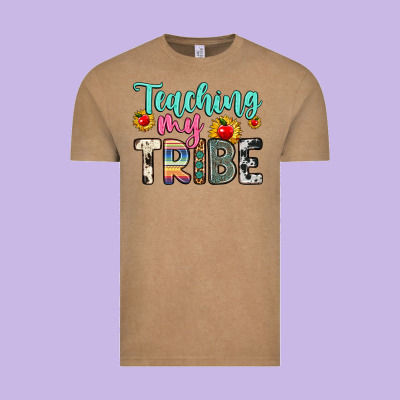 Teaching My Tribe Vintage Tee Designed By Zillion Design Studio