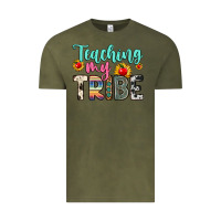 Vintage Olive teaching my tribe Vintage Tee - Zillion Design Studio