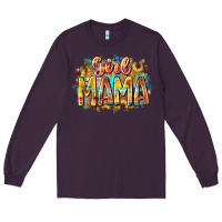 Plum girl mama Long Sleeve Tee - RacoonDesign